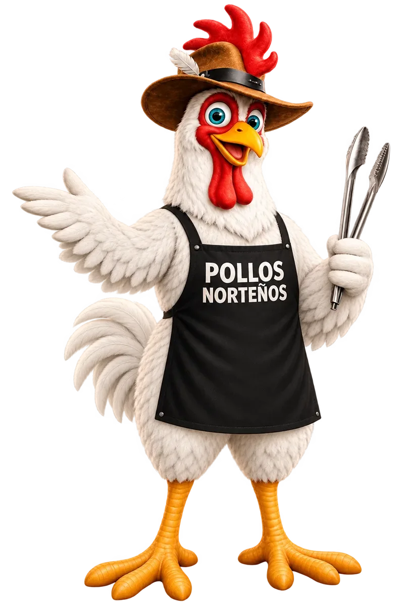 El pollo norte&ntilde;o 3D te da la bienvenida